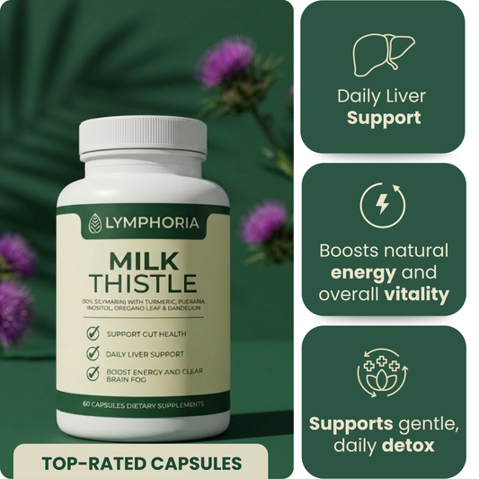 Lymphoria Milk Thistle Capsules